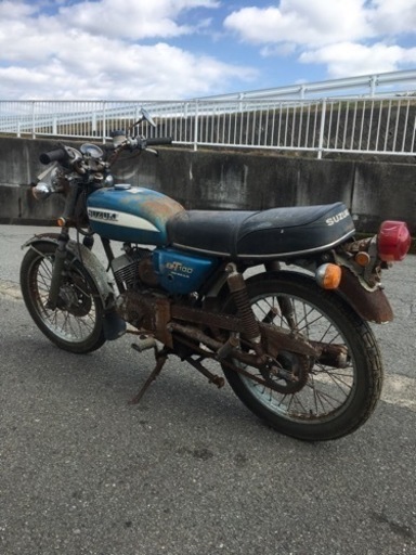 スズキ GT100 部品取り、ベース車 4