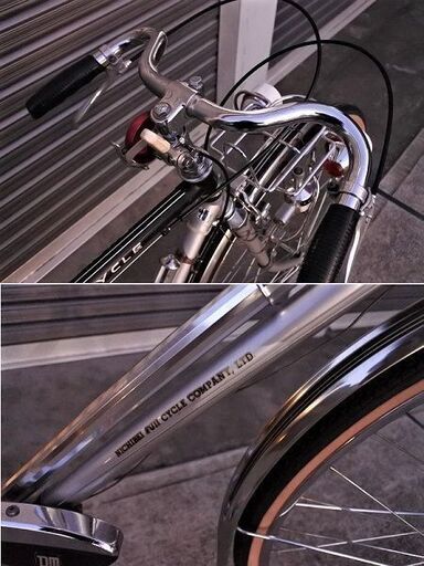 未使用(新車)【日米富士「ブラックトップ」BT5】スーパーカー自転車