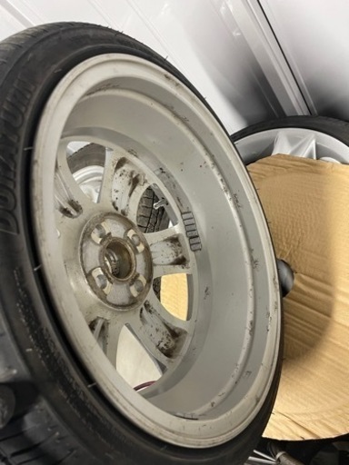 軽自動車ホイール 引っ張り ツライチ 流用 ヴィッツ