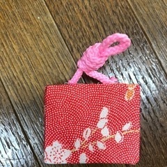 【ネット決済・配送可】世界遺産　絹糸で作られた江戸小紋の飾り物