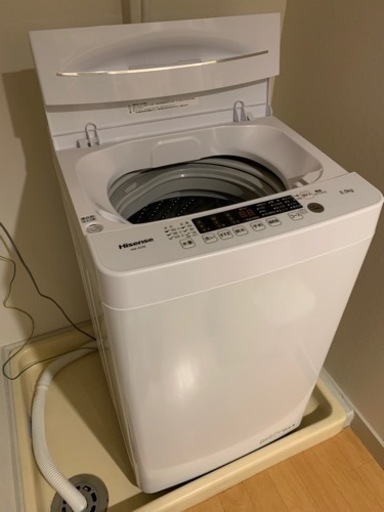 【取りに来ていただける方】2021年製洗濯機(Hisense)