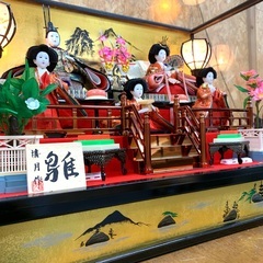 N）高級 雛人形 美品 オルゴール 付き　USED　雛祭り　日本...