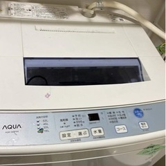 洗濯機　AQUA 2018年製