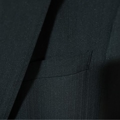 LES MUSE スーツ ストライプ 96-80-180-Y7 使用回数3回 ビジネス 就活