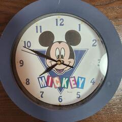 ミッキーの壁掛け時計【ジャンク品】