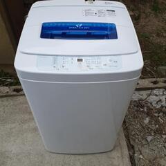 2015年製ハイアール洗濯機　白×青