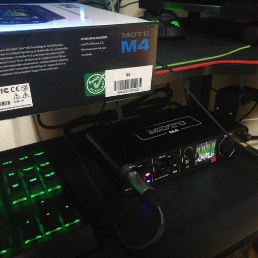 motu m4 オーディオインターフェース ほぼ未使用 | procomm.ca
