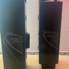 glissade バッテリー12Ah２個計24Ah❗️