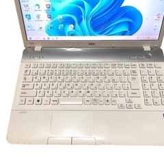 ?NEC15.6インチ LS150/i5第ニ世代/メモリ8GB/HDD320GB/Win11pro 