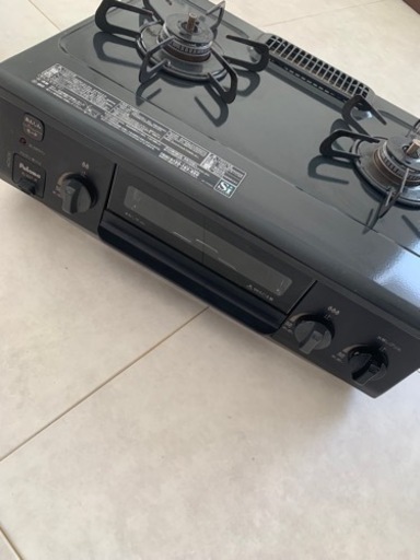 リンナイ RTE565GRL LPガスコンロ 未使用品 未開封品 スカイグレー