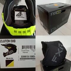 新品未使用 FXR クラッチエボ ヘルメット Hi-Vis サイズXL スノーモービル  