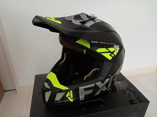 新品未使用 FXR クラッチエボ ヘルメット Hi-Vis サイズXL スノー