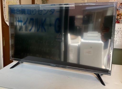 【RKGTV-20】特価！Qriom/32型液晶テレビ/QRT-32W2K/中古品/2020年製