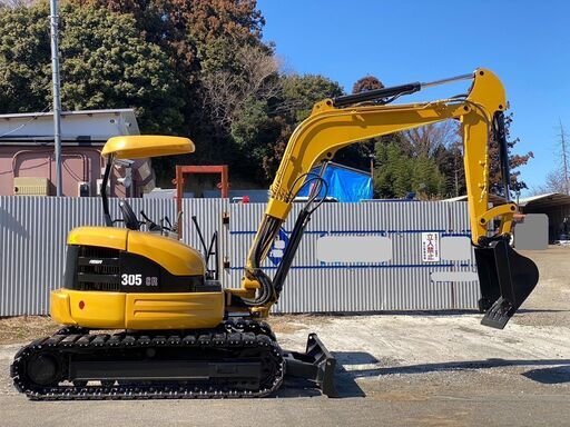 【U-0012】CAT 305CR ユンボ バックホー ミニ油圧ショベル　5tクラス　倍速　4wayマルチ　ブレーカー配管　往復配管 U-0012】CAT 305CR ユンボ バックホー ミニ油圧ショベル 5tクラス 倍速