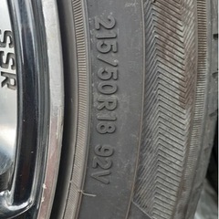 タイヤ＆ホイール 4本セット 18インチ （マツダCX-3 装着）