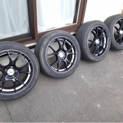 タイヤ＆ホイール 4本セット 18インチ （マツダCX-3 装着）