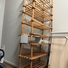 ランドリーラック 棚 木製 IKEA KEYUCA