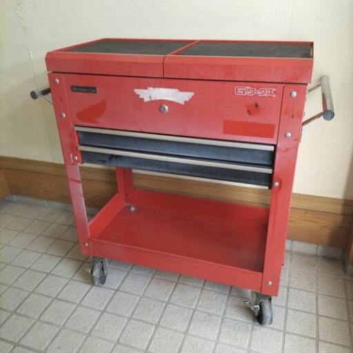 ご購入ありがとうございました]メカニカルカート 2段引き出し付き w2 ...