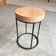 IDEE 無印良品 サイドテーブル DIVANCO SIDE TABLE Oak 美品