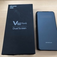 【値下げ】LG V60 ThinQ L-51A ドコモ版　デュア...