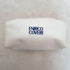 ENRICO COVERIのポーチ（白）
