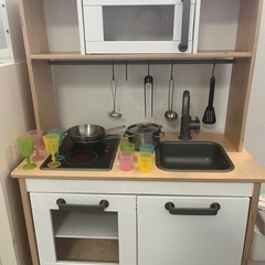 IKEA 子供用キッチン　お鍋　コップセット