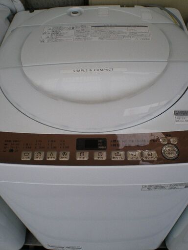 ★　美品　SHARP ES-T712 7㎏　2020製　洗濯機