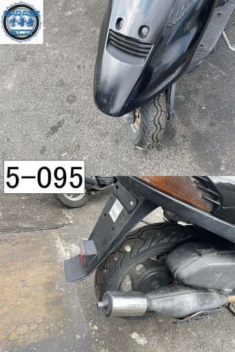 お取引頂きました。愛知県公安委員会登録業者(オートバイ商)☆GARAGE-ECO千音寺☆軽整備＆点検済み☆アドレス100黒　5-095名古屋市中川区より!! お取引頂きました。愛知県公安委員会登録業者(オートバイ商)☆GARAGE