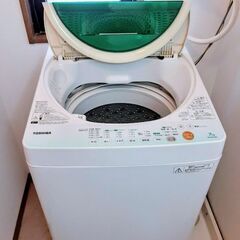 東芝 AW-607(W) 全自動 縦型 洗濯機 7kg 風乾燥 ...