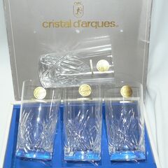 Cristal D'arques クリスタルダルク グラス　4個...