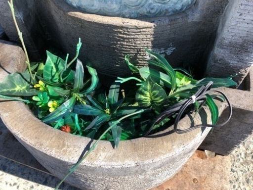 ⭐︎中古品 ファンテン 噴水 755×480×1050mm ガーデニング用品⭐︎