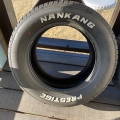 ナンカン　PRESTIGE  ホワイトレター　215/50R13×2