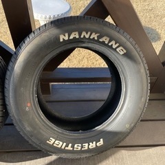 ナンカン　PRESTIGE  ホワイトレター　215/50R13×2