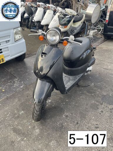 初期不良対応車両です♪　愛知県公安委員会登録業者(オートバイ商)☆GARAGE-ECO千音寺☆軽整備＆点検済み、保証選択有り☆トゥディAF67黒　5-107名古屋市中川区より!!