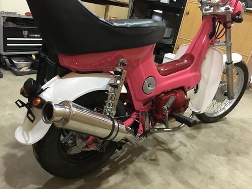 シャリー カスタム 50cc 3速 - ショッキングピンク ＠福岡