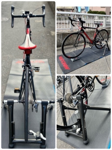 値下げしました‼︎(C-a1)￥38500(税込) CANOVER (カノーバー)　CAR-011 ZENOS (ゼノス)自転車＋マット＋スタンドセット 値下げしました‼︎(C-a1)￥38500(税込) CANOVER (カノーバー) CAR-011