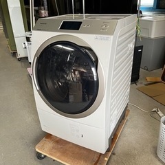 Panasonic 2021年 11.0/6.0kg 人気のドラム式!! 左開き NA-VX900BL-C