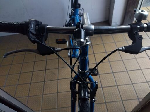 クロスバイクタイプ オートライト 6速 適応身長160-175cm