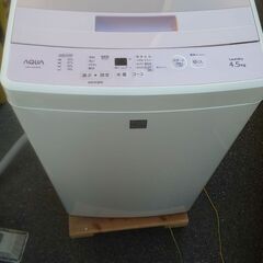 AQUA 全自動洗濯機　 AQW-S4E4　2016年製