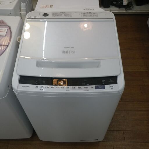 日立 8.0kg 洗濯機 2020年製 BW-V80EE7【モノ市場東浦店】41