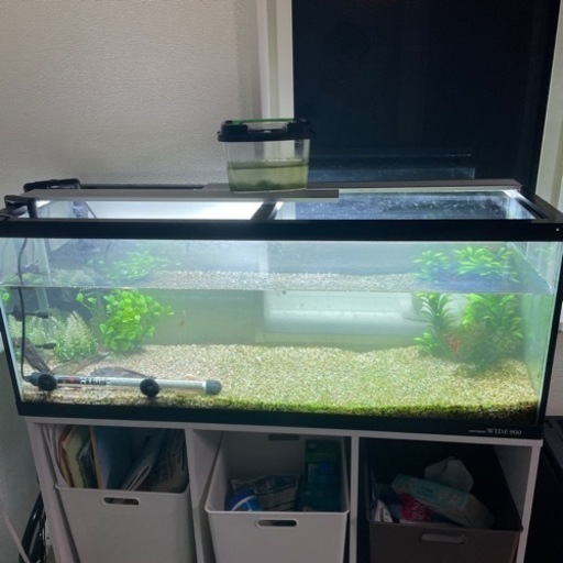 コトブキ90センチ水槽　浄化槽セット