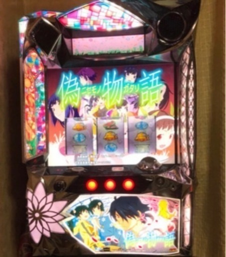 パチスロ　偽物語　コイン不要機付き