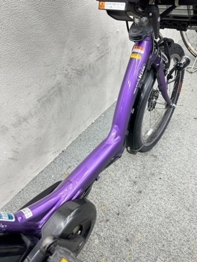 お子様の送迎に最適　3人乗り電動自転車　ヤマハパスキッス20インチ　お買い得