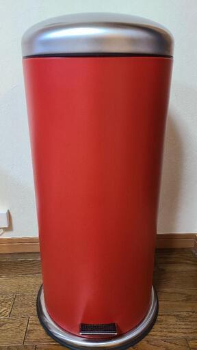 IKEA  30L　ミョーサ　赤　ゴミ箱 ペダル式ゴミ箱 - IKEA IKEA 30L ミョーサ 赤 ゴミ箱