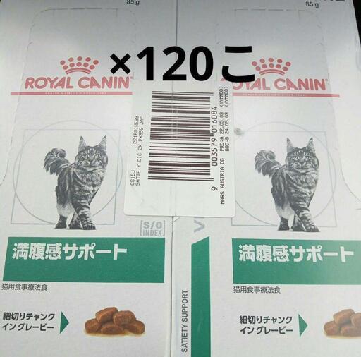 猫用　満腹感サポート　パウチ　120個