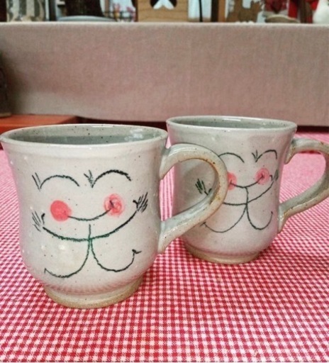手づくり　笑顔のコーヒーカップ　手づくり工房ひだまり
