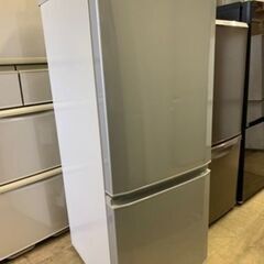 「購入者決めました」5KM以内配送無料　三菱電機 MITSUBISHI ELECTRIC MR-P15X-S [冷蔵庫 Pシリーズ （146L・右開き） ピュアシルバー] 