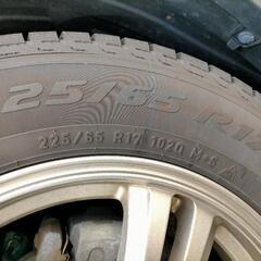 [3/21まで引取］スタッドレスタイヤ・ホイール4本セット 225/65R17