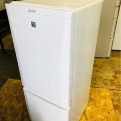 5Km以内配送無料 三菱 【右開き】146L 2ドアノンフロン冷蔵庫 keyword 