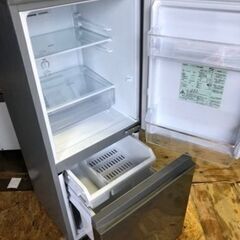 配送可能　AQUA アクア AQR-13H(S) [冷蔵庫(126L・右開き）ブラッシュシルバー]